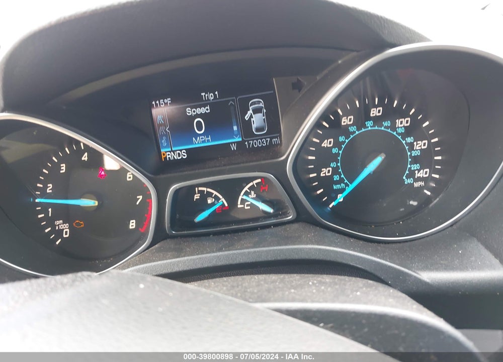 2014 FORD ESCAPE SE VIN: 1FMCU0G94EUE41180
