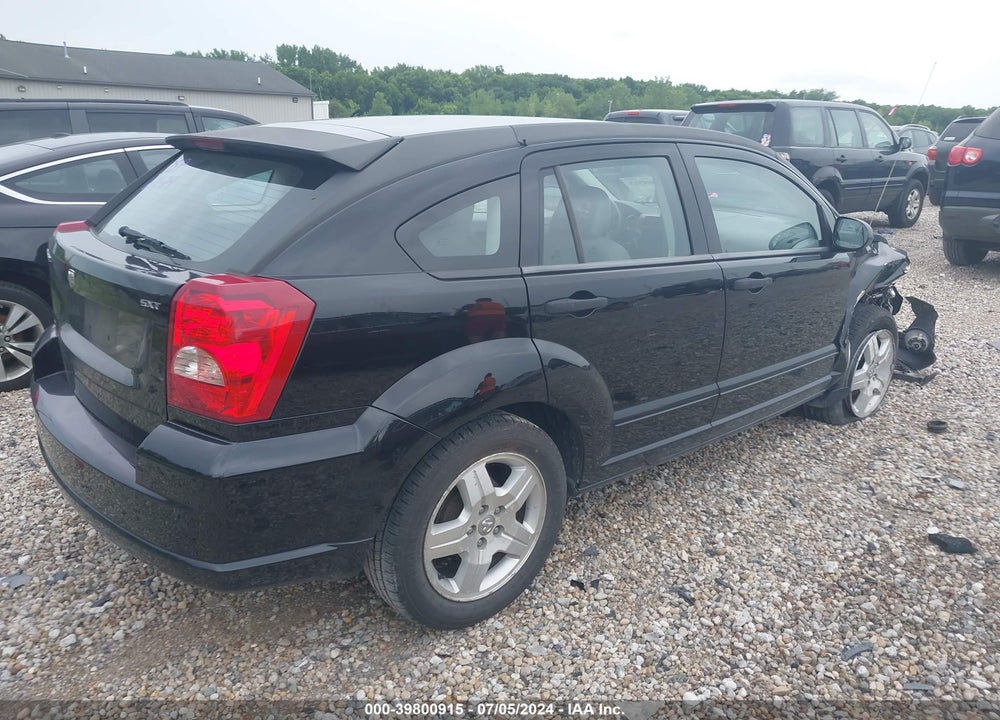 2007 DODGE CALIBER SXT VIN: 1B3HB48B27D188079