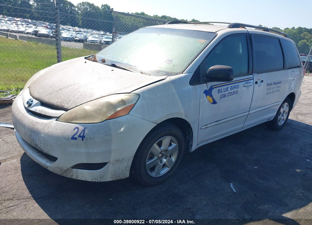 2006 TOYOTA SIENNA LE VIN: 5TDZA23CX6S404399