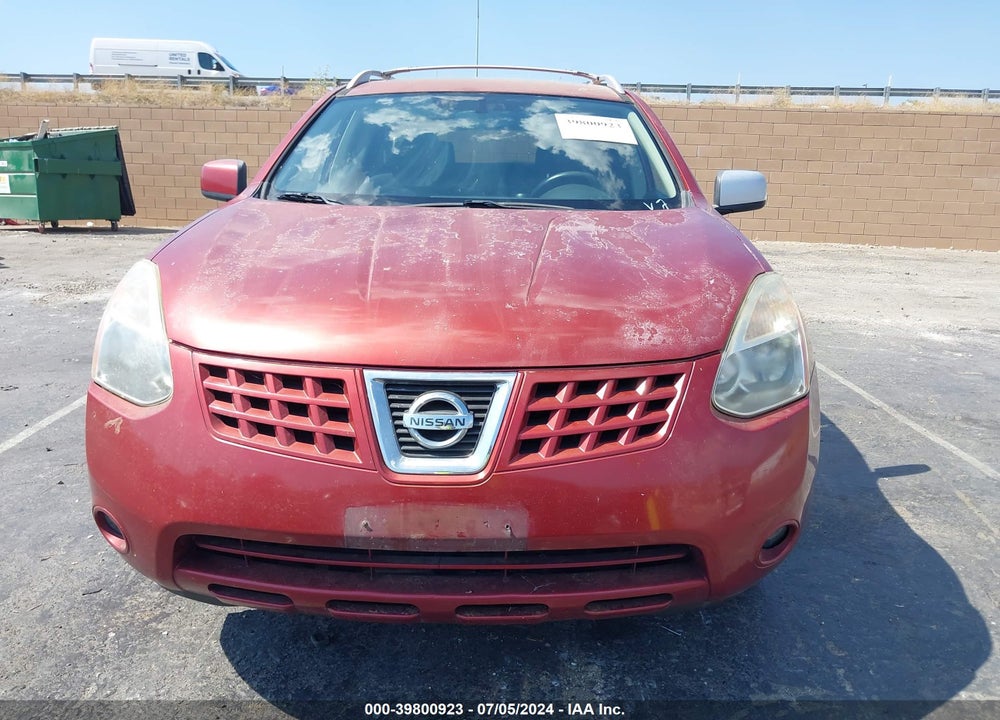 2008 NISSAN ROGUE SL VIN: JN8AS58V78W118071