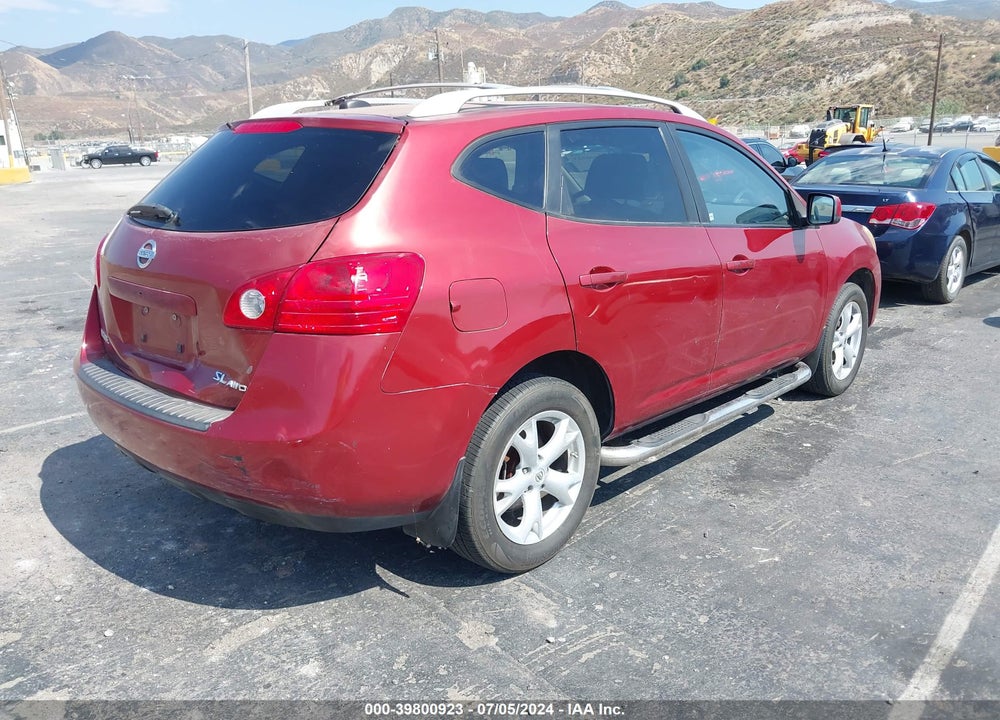 2008 NISSAN ROGUE SL VIN: JN8AS58V78W118071