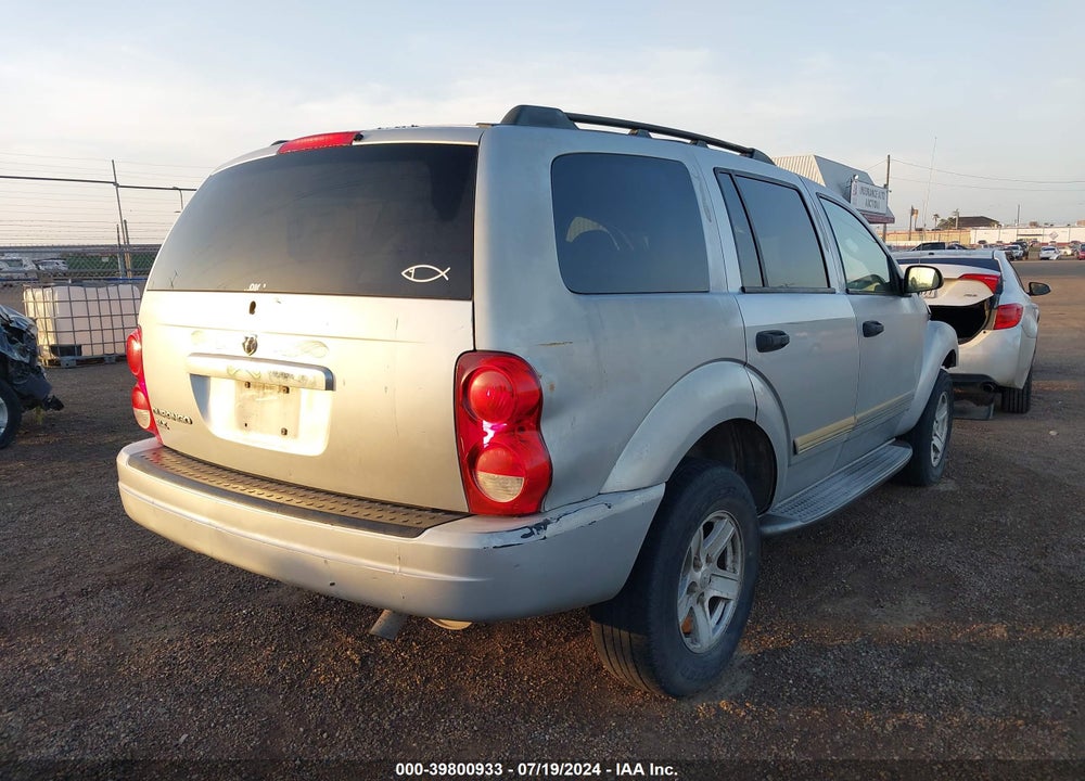2004 DODGE DURANGO SLT VIN: 1D4HD48N44F107136