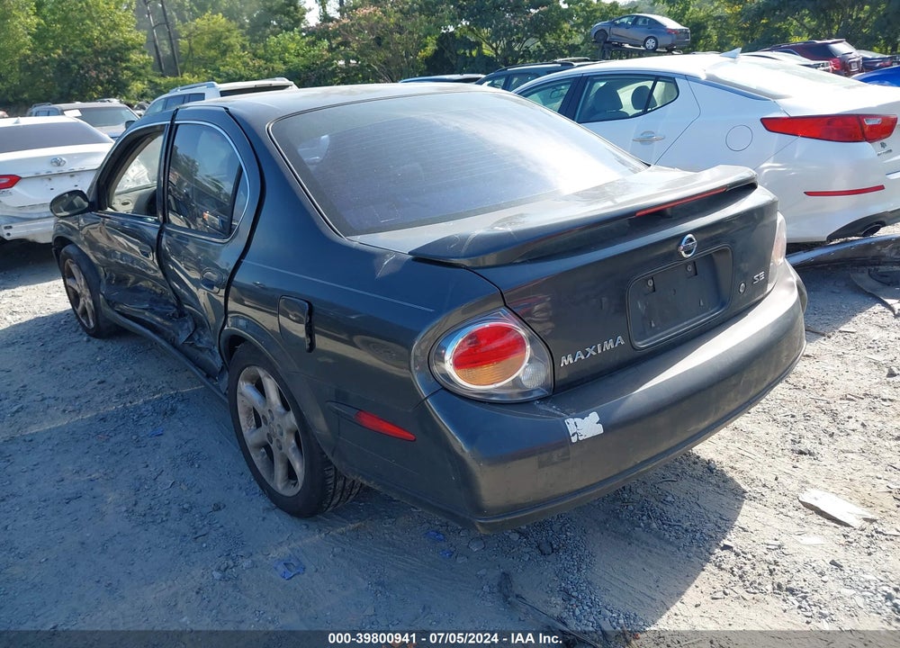 2003 NISSAN MAXIMA SE VIN: JN1DA31D43T500153