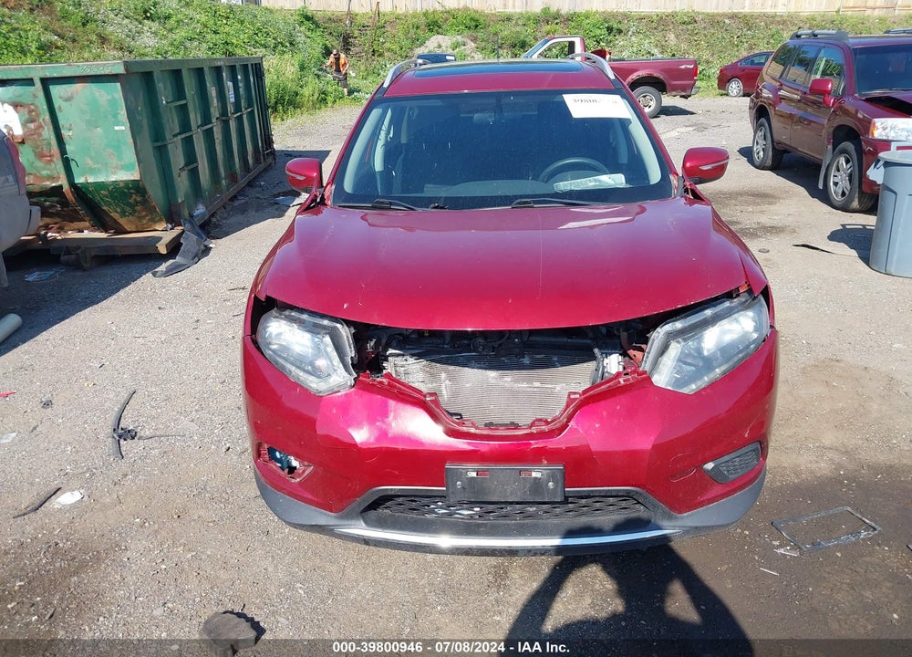 2015 NISSAN ROGUE SV VIN: 5N1AT2MV0FC927631