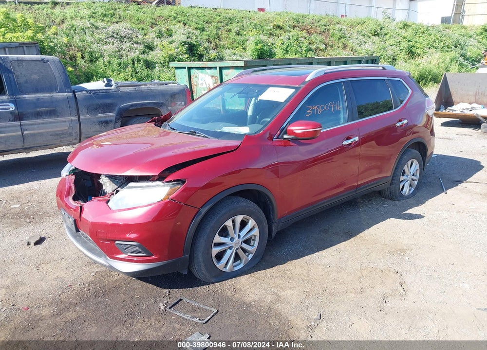 2015 NISSAN ROGUE SV VIN: 5N1AT2MV0FC927631