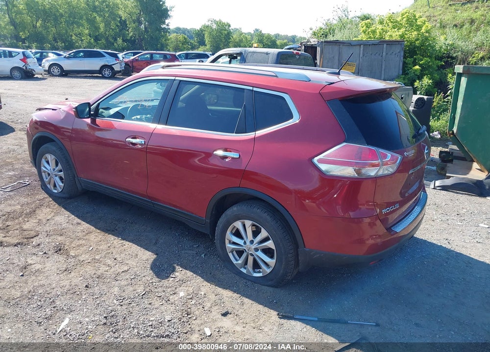 2015 NISSAN ROGUE SV VIN: 5N1AT2MV0FC927631