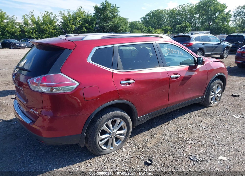 2015 NISSAN ROGUE SV VIN: 5N1AT2MV0FC927631