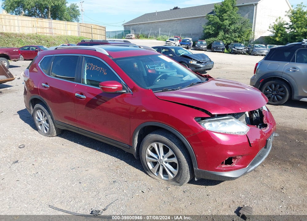 2015 NISSAN ROGUE SV VIN: 5N1AT2MV0FC927631