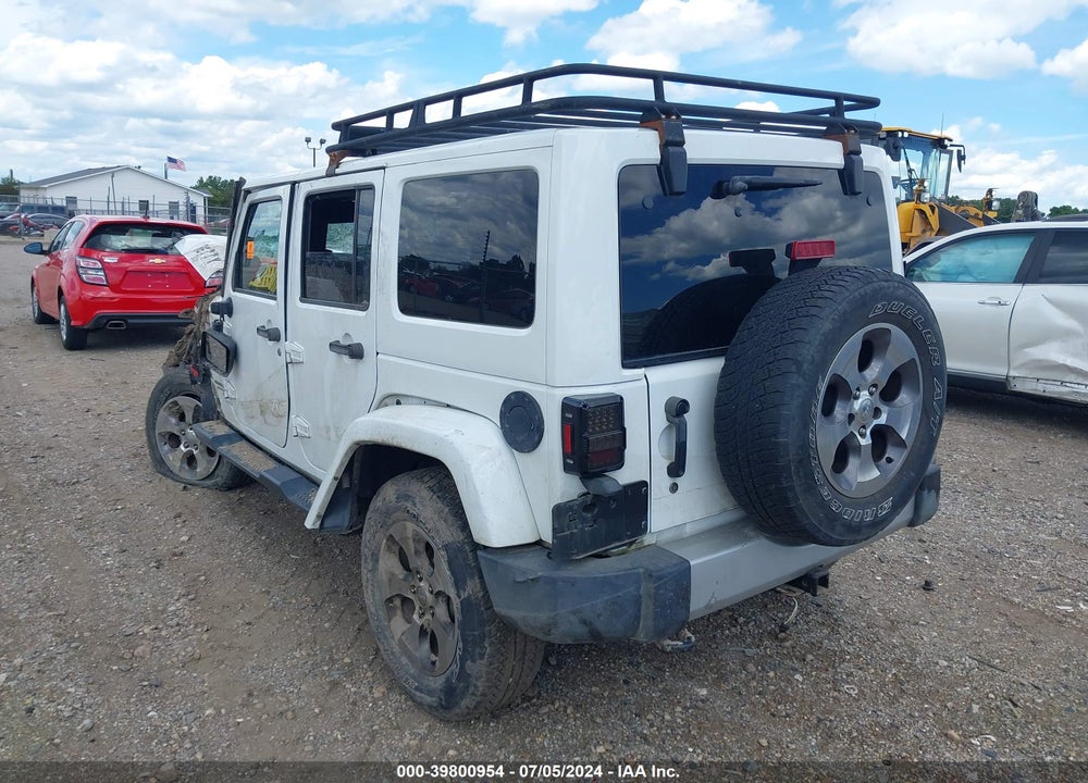 2013 JEEP WRANGLER UNLIMITED SAHARA VIN: 1C4BJWEG3DL700162