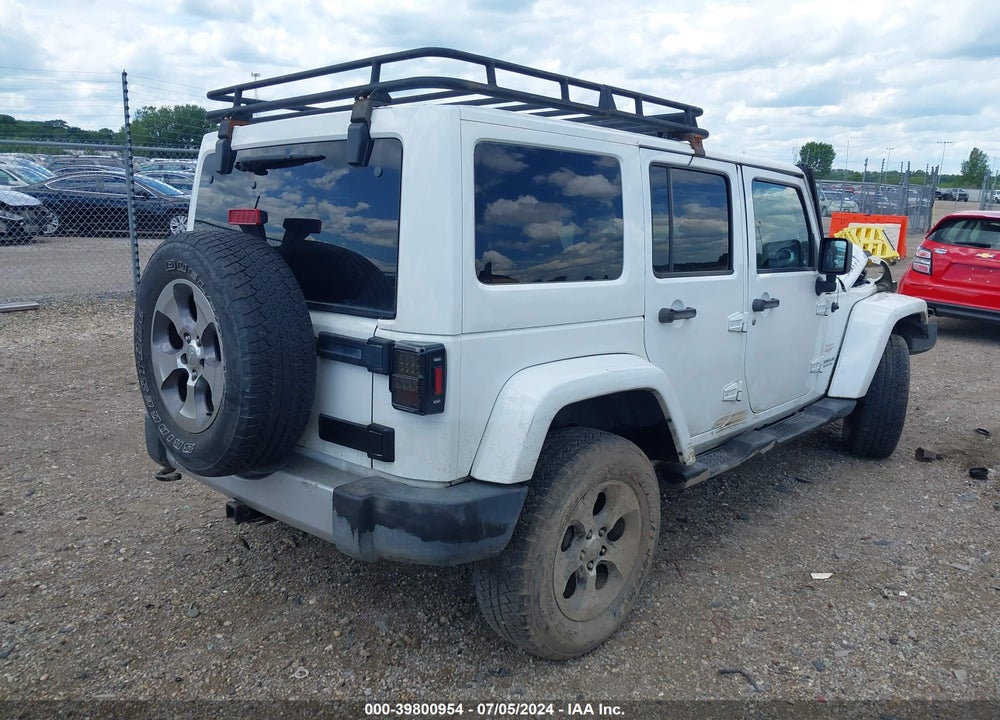2013 JEEP WRANGLER UNLIMITED SAHARA VIN: 1C4BJWEG3DL700162
