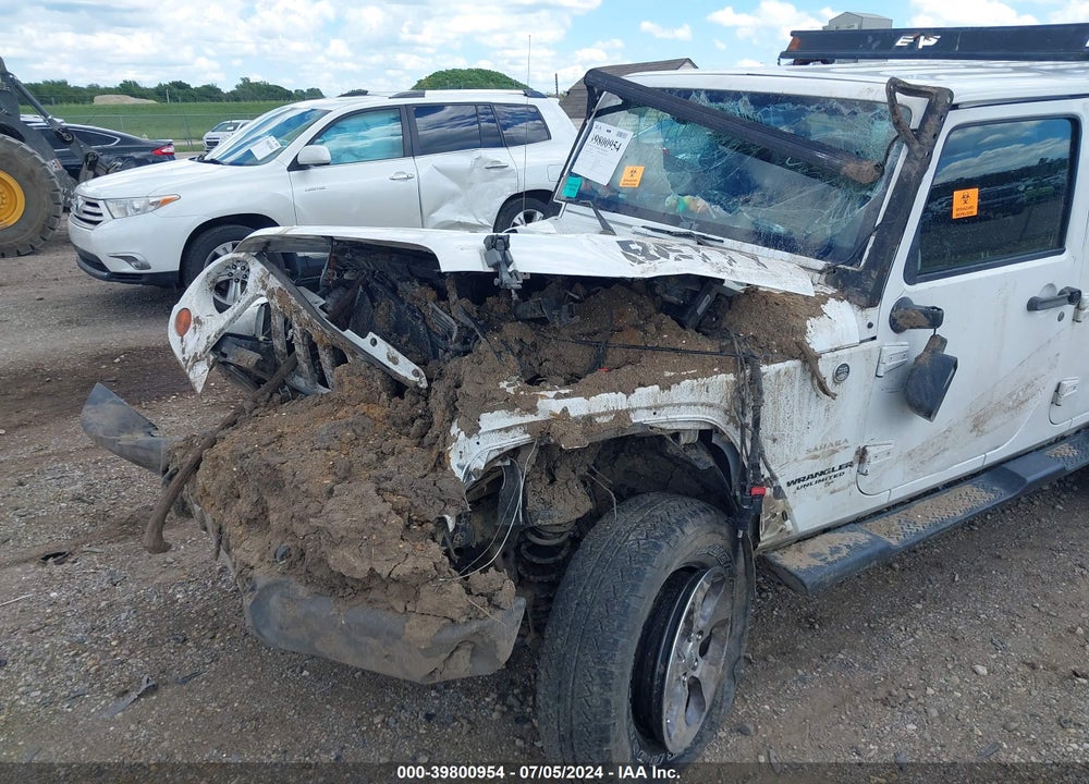 2013 JEEP WRANGLER UNLIMITED SAHARA VIN: 1C4BJWEG3DL700162