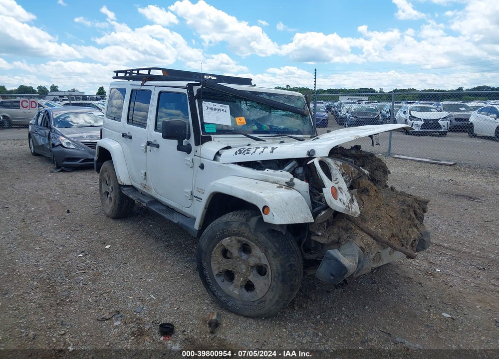 2013 JEEP WRANGLER UNLIMITED SAHARA VIN: 1C4BJWEG3DL700162