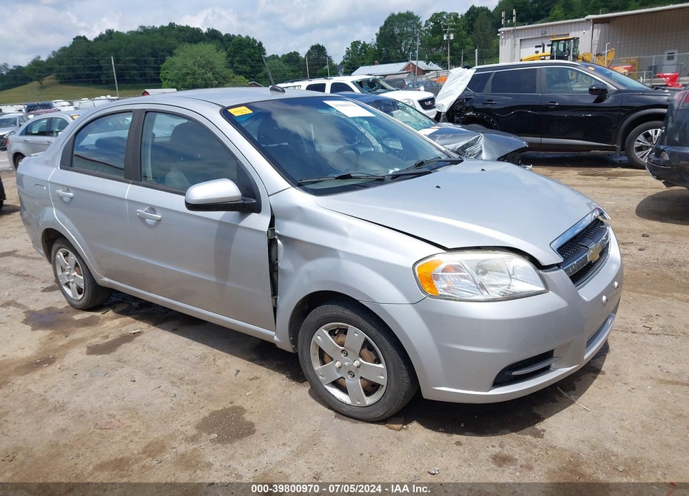 2010 CHEVROLET AVEO VIN: KL1TD5DE2AB091712