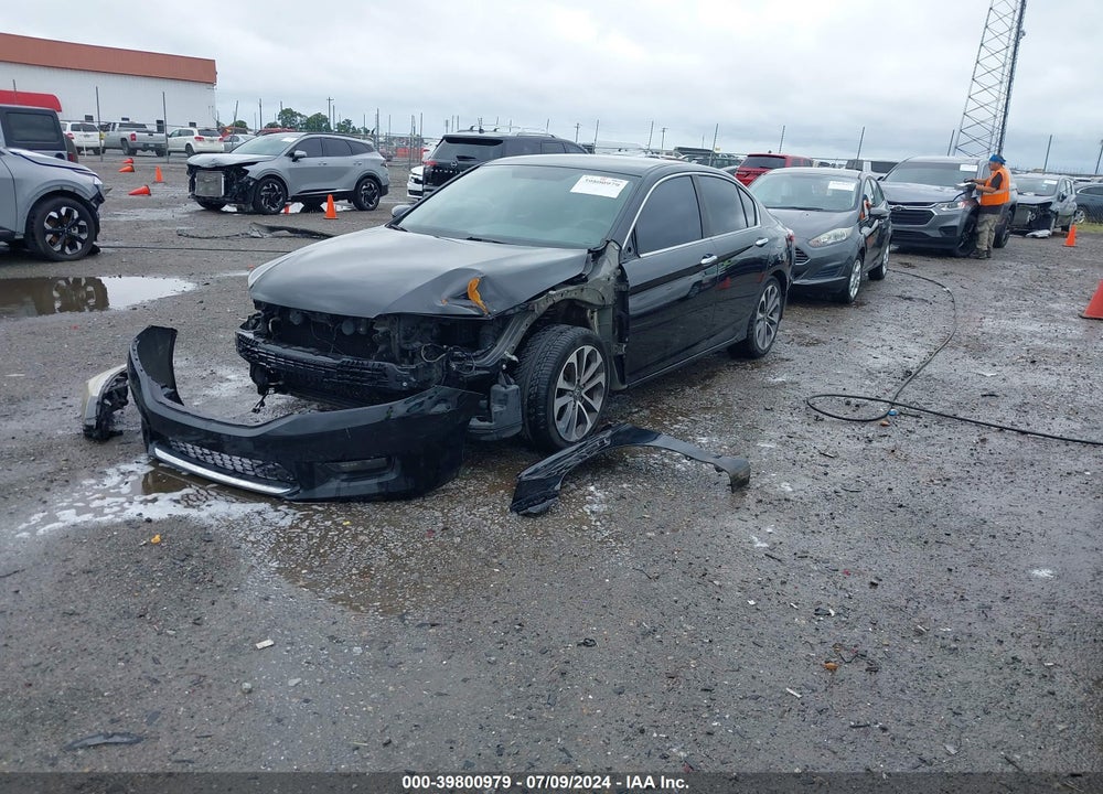 2015 HONDA ACCORD SPORT VIN: 1HGCR2F52FA065860