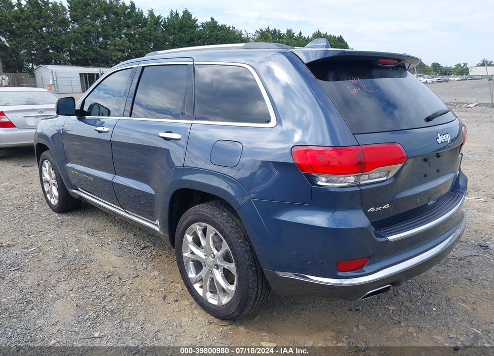 2019 JEEP GRAND CHEROKEE SUMMIT 4X4 VIN: 1C4RJFJG1KC828739