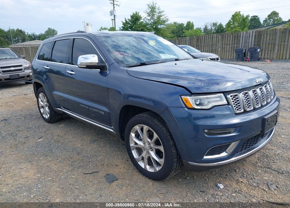 2019 JEEP GRAND CHEROKEE SUMMIT 4X4 VIN: 1C4RJFJG1KC828739