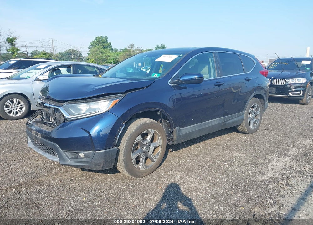 2018 HONDA CR-V EX VIN: 2HKRW2H52JH622833
