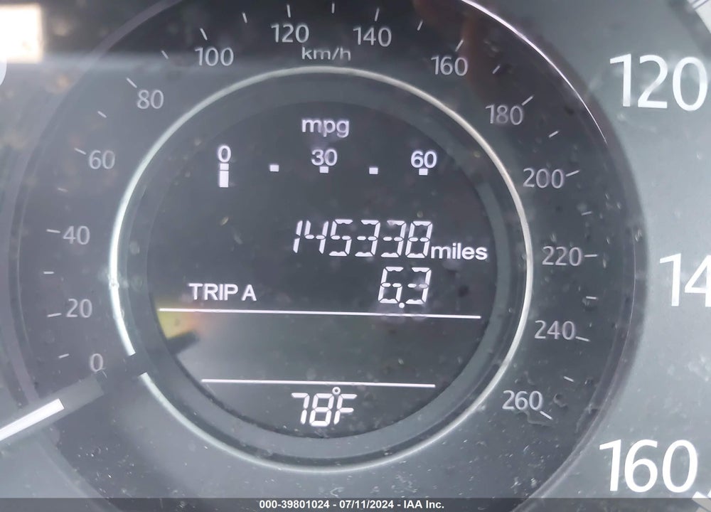 2013 HONDA ACCORD EX-L VIN: 1HGCR2F83DA079886