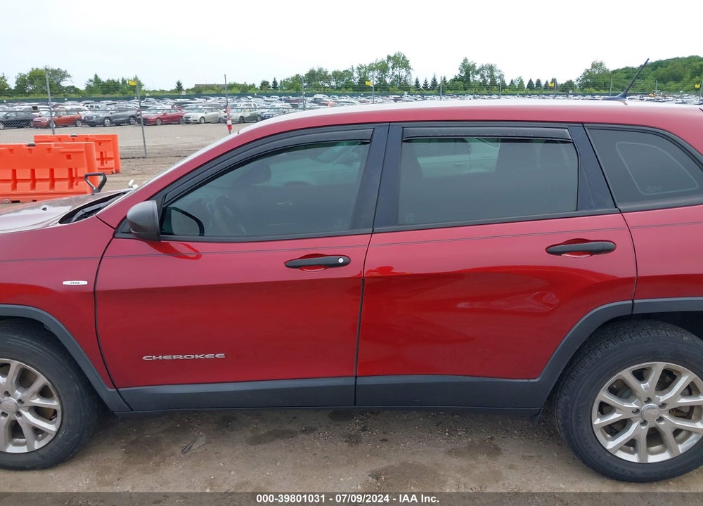 2017 JEEP CHEROKEE SPORT 4X4 VIN: 1C4PJMAB1HD230475