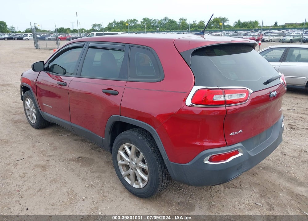 2017 JEEP CHEROKEE SPORT 4X4 VIN: 1C4PJMAB1HD230475