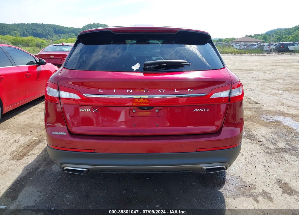 2017 LINCOLN MKX SELECT VIN: 2LMPJ8KR2HBL26219
