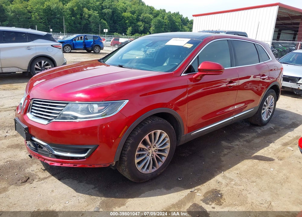 2017 LINCOLN MKX SELECT VIN: 2LMPJ8KR2HBL26219