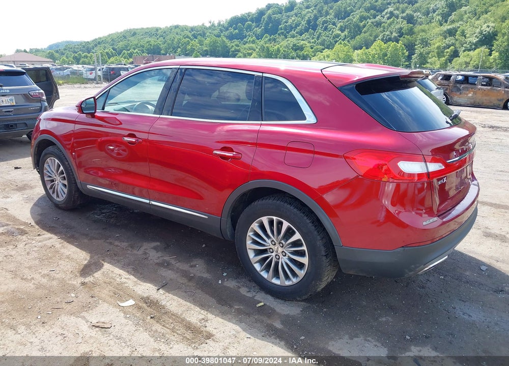 2017 LINCOLN MKX SELECT VIN: 2LMPJ8KR2HBL26219