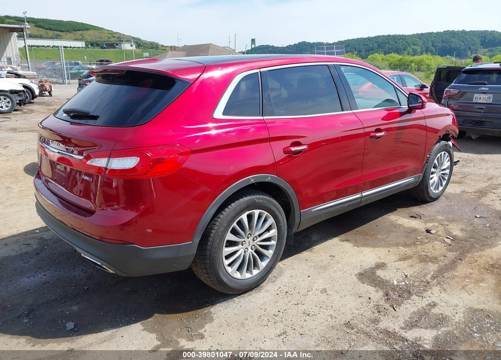 2017 LINCOLN MKX SELECT VIN: 2LMPJ8KR2HBL26219