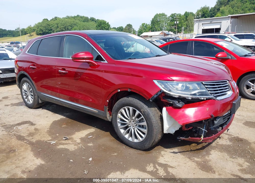 2017 LINCOLN MKX SELECT VIN: 2LMPJ8KR2HBL26219