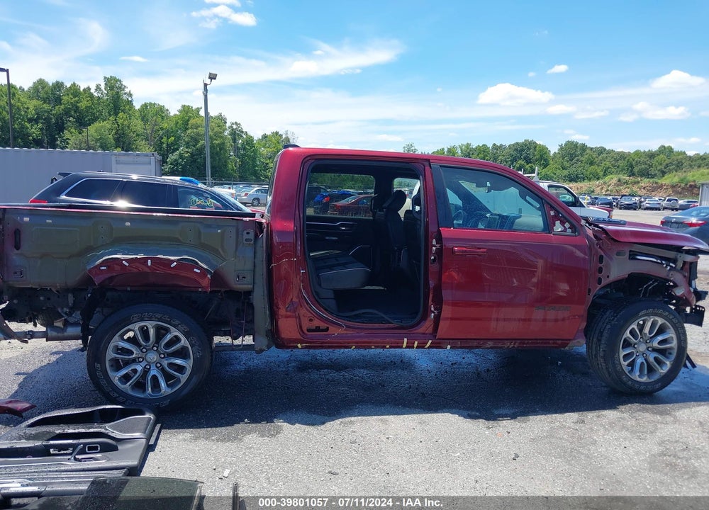2021 RAM 1500 LAIE  4X4 5'7 BOX VIN: 1C6SRFJT0MN790006