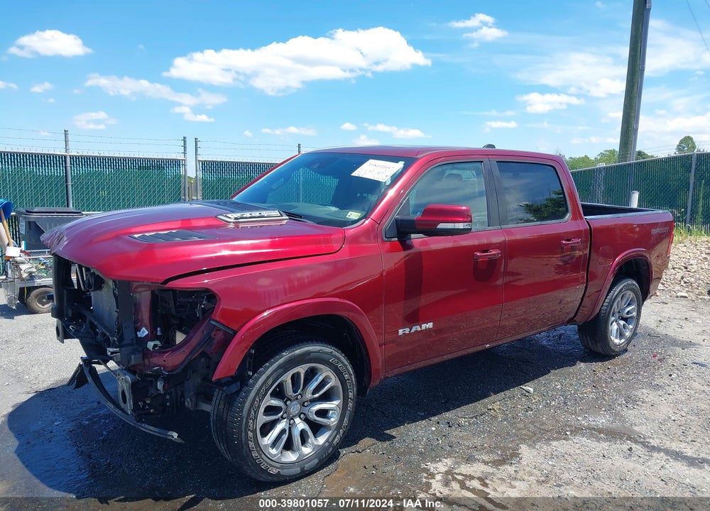 2021 RAM 1500 LAIE  4X4 5'7 BOX VIN: 1C6SRFJT0MN790006