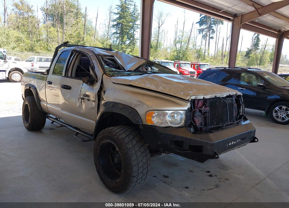 2005 DODGE RAM 2500 SLT/LARAMIE VIN: 3D7KS28C55G774489