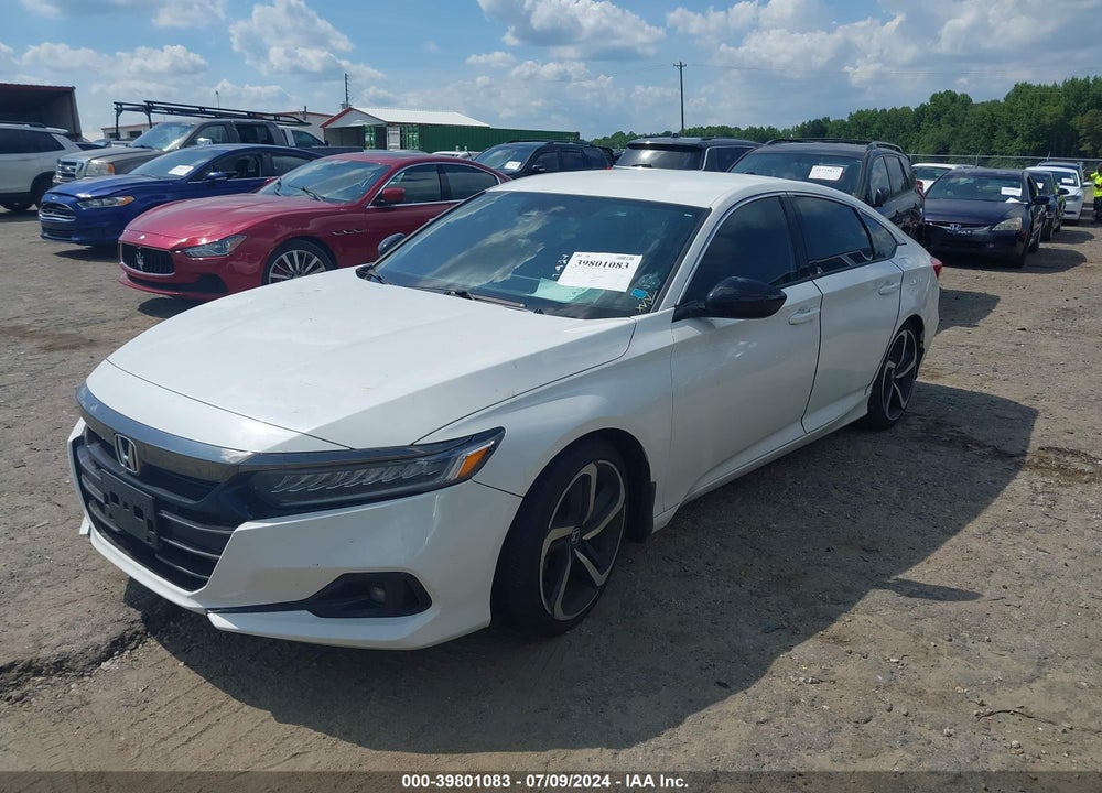 2021 HONDA ACCORD SPORT VIN: 1HGCV1F33MA125047