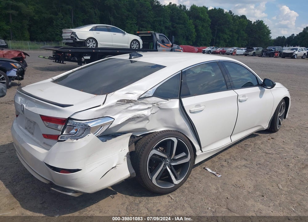 2021 HONDA ACCORD SPORT VIN: 1HGCV1F33MA125047