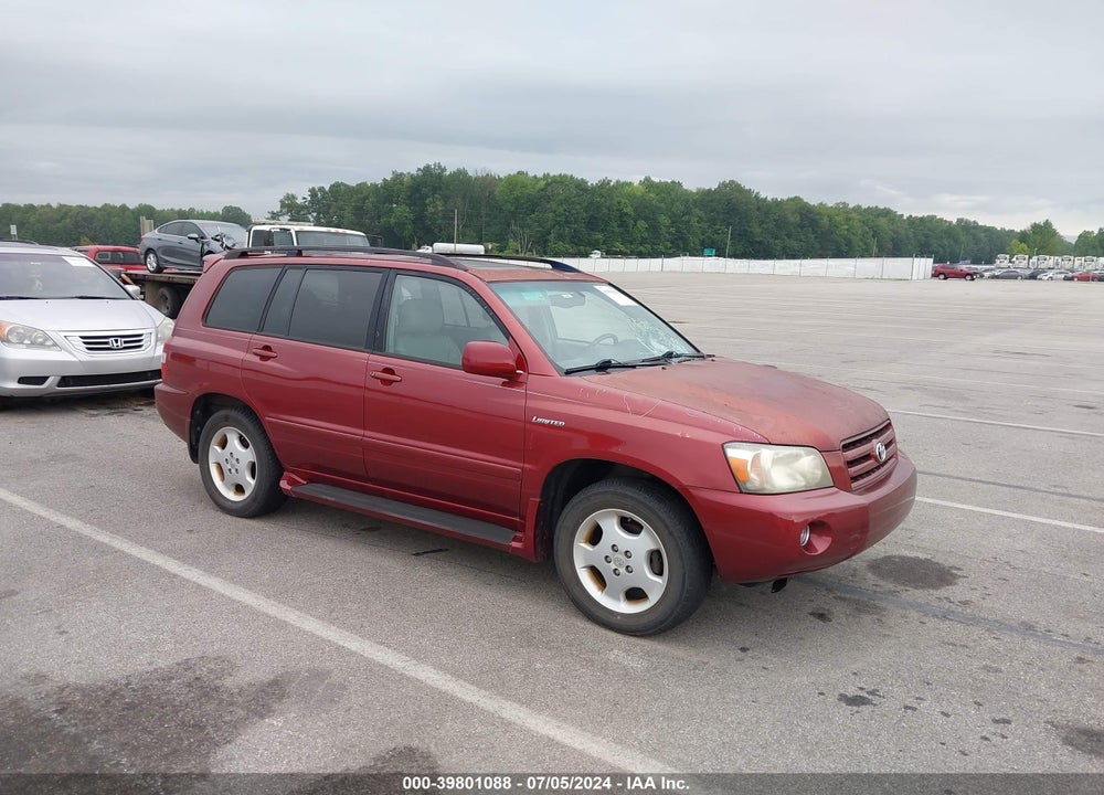 2004 TOYOTA HIGHLANDER LIMITED V6 VIN: JTEEP21AX40064701