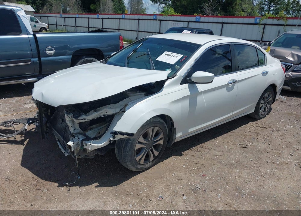 2013 HONDA ACCORD LX VIN: 1HGCR2F34DA146743