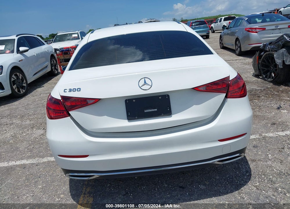 2022 MERCEDES-BENZ C 300 SEDAN VIN: W1KAF4GB7NR011636