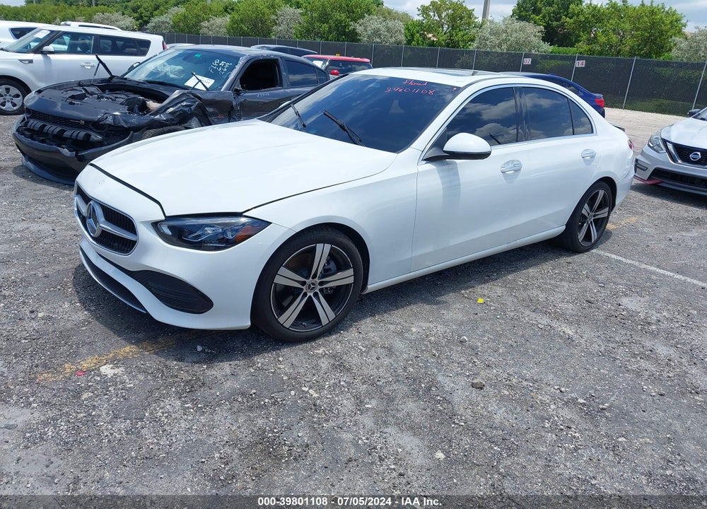 2022 MERCEDES-BENZ C 300 SEDAN VIN: W1KAF4GB7NR011636
