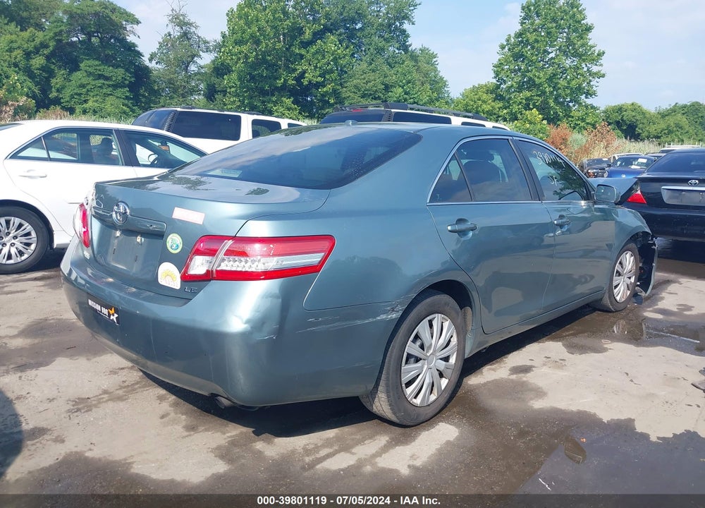 2010 TOYOTA CAMRY LE VIN: 4T1BF3EK9AU568658