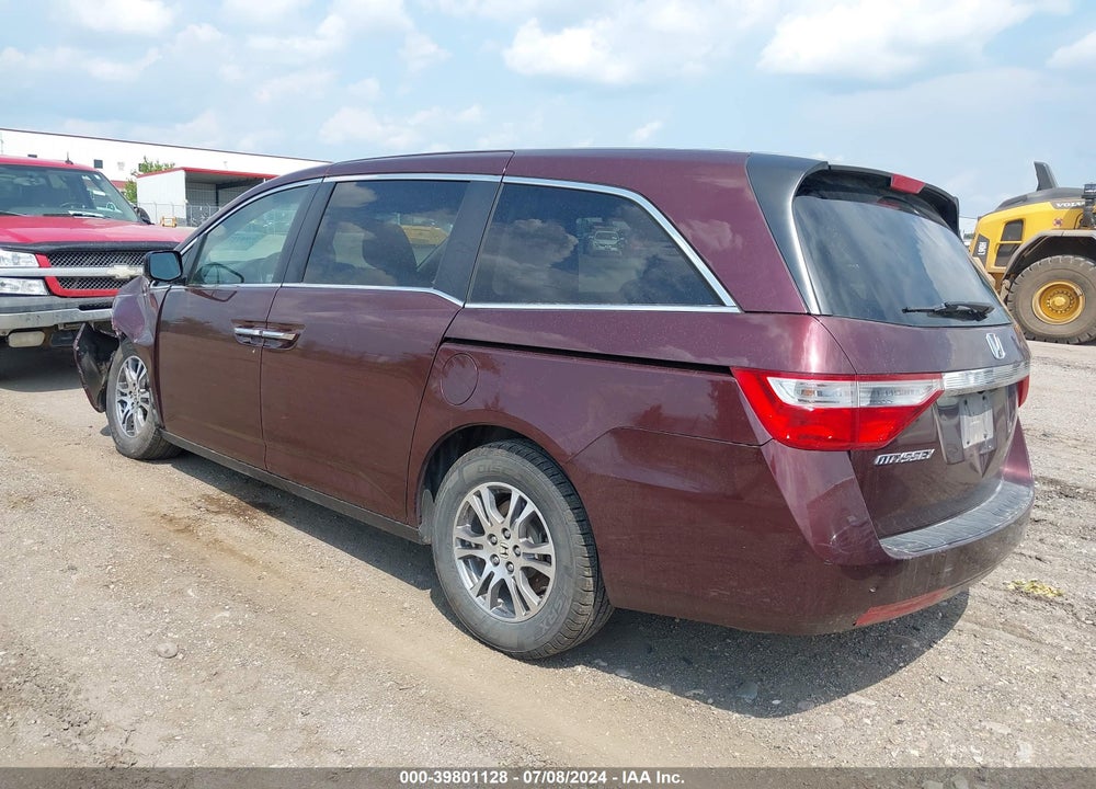 2013 HONDA ODYSSEY EX-L VIN: 5FNRL5H63DB008413