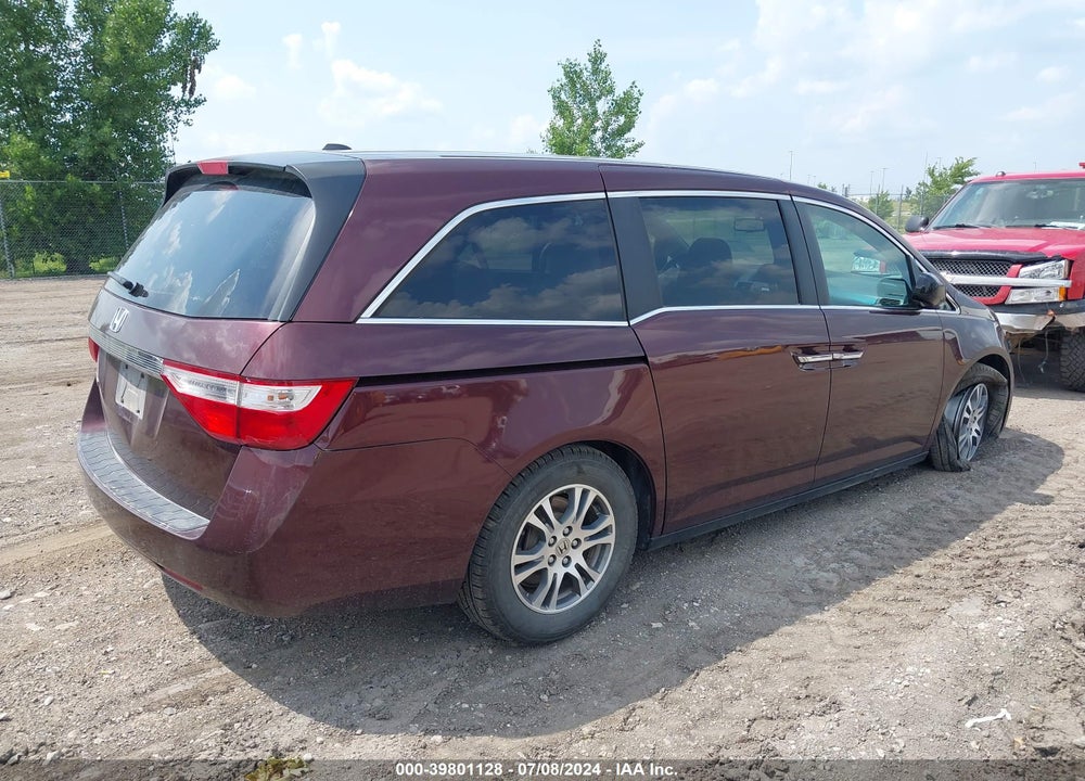 2013 HONDA ODYSSEY EX-L VIN: 5FNRL5H63DB008413
