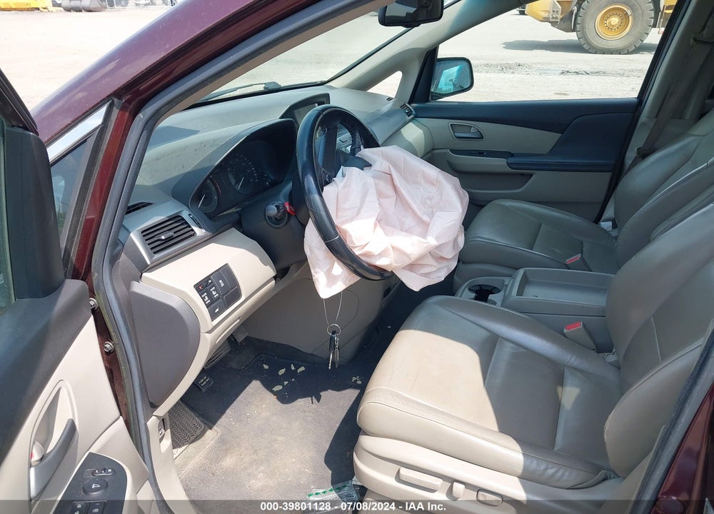 2013 HONDA ODYSSEY EX-L VIN: 5FNRL5H63DB008413