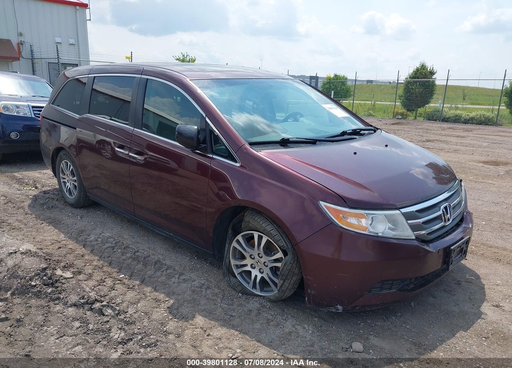 2013 HONDA ODYSSEY EX-L VIN: 5FNRL5H63DB008413
