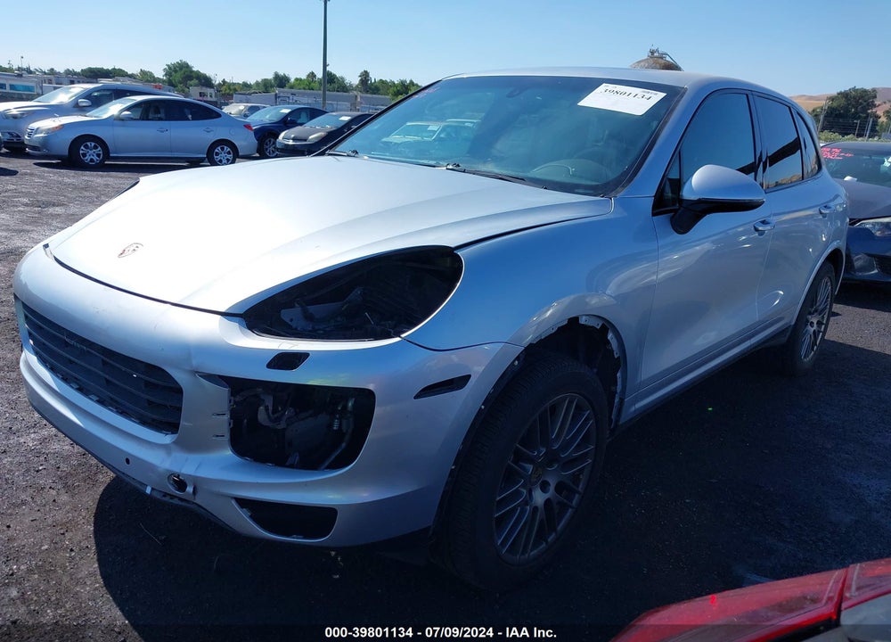 2017 PORSCHE CAYENNE PLATINUM EDITION VIN: WP1AA2A2XHKA88938
