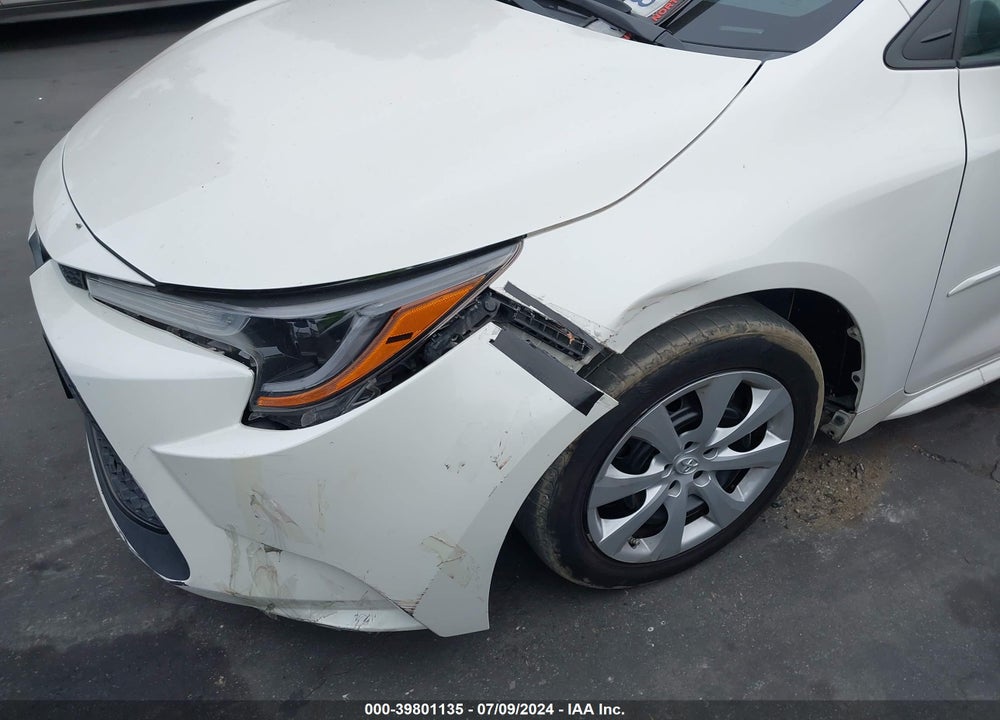 2021 TOYOTA COROLLA LE VIN: 5YFEPMAE8MP237074