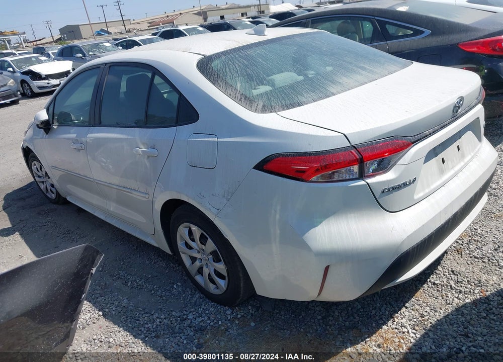 2021 TOYOTA COROLLA LE VIN: 5YFEPMAE8MP237074