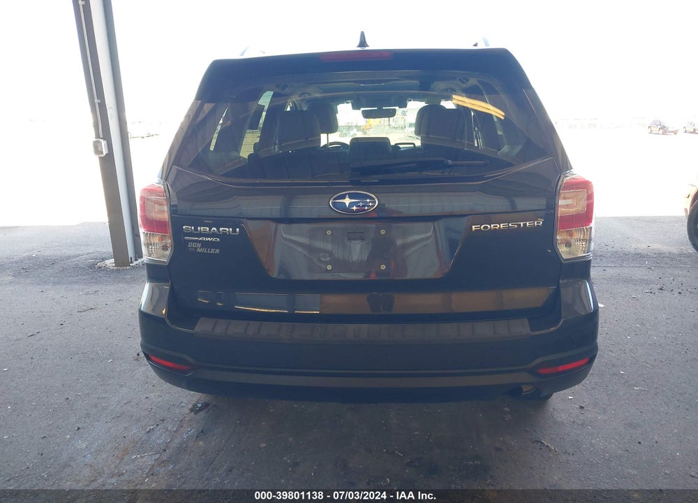 2018 SUBARU FORESTER 2.5I PREMIUM VIN: JF2SJAGC1JH596784