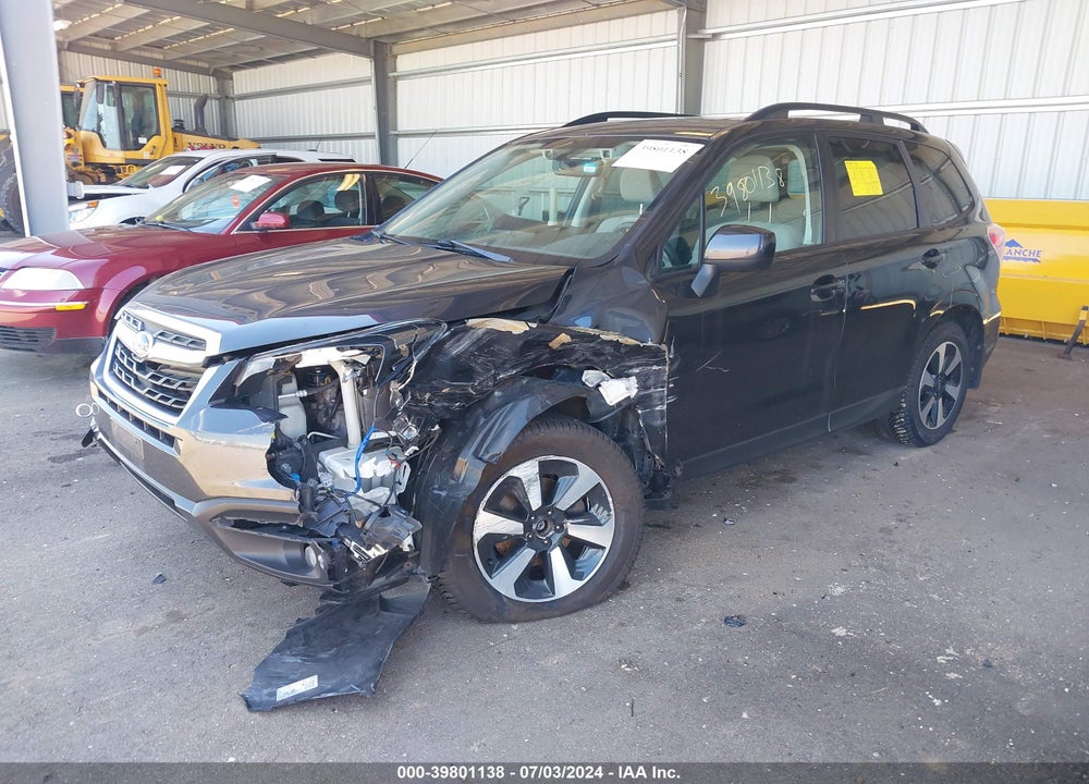 2018 SUBARU FORESTER 2.5I PREMIUM VIN: JF2SJAGC1JH596784