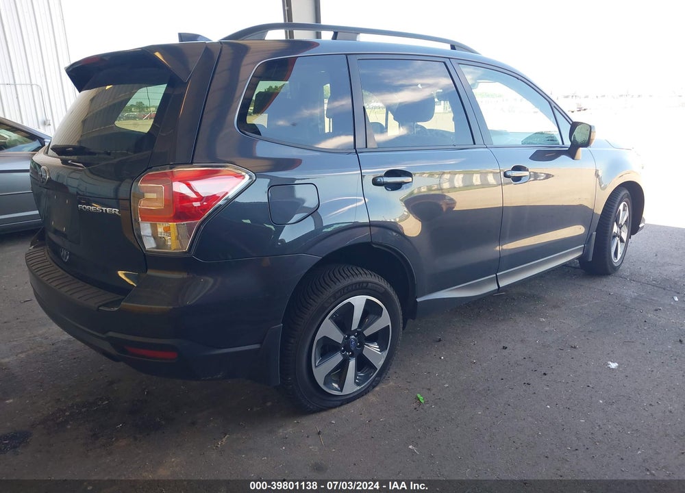 2018 SUBARU FORESTER 2.5I PREMIUM VIN: JF2SJAGC1JH596784