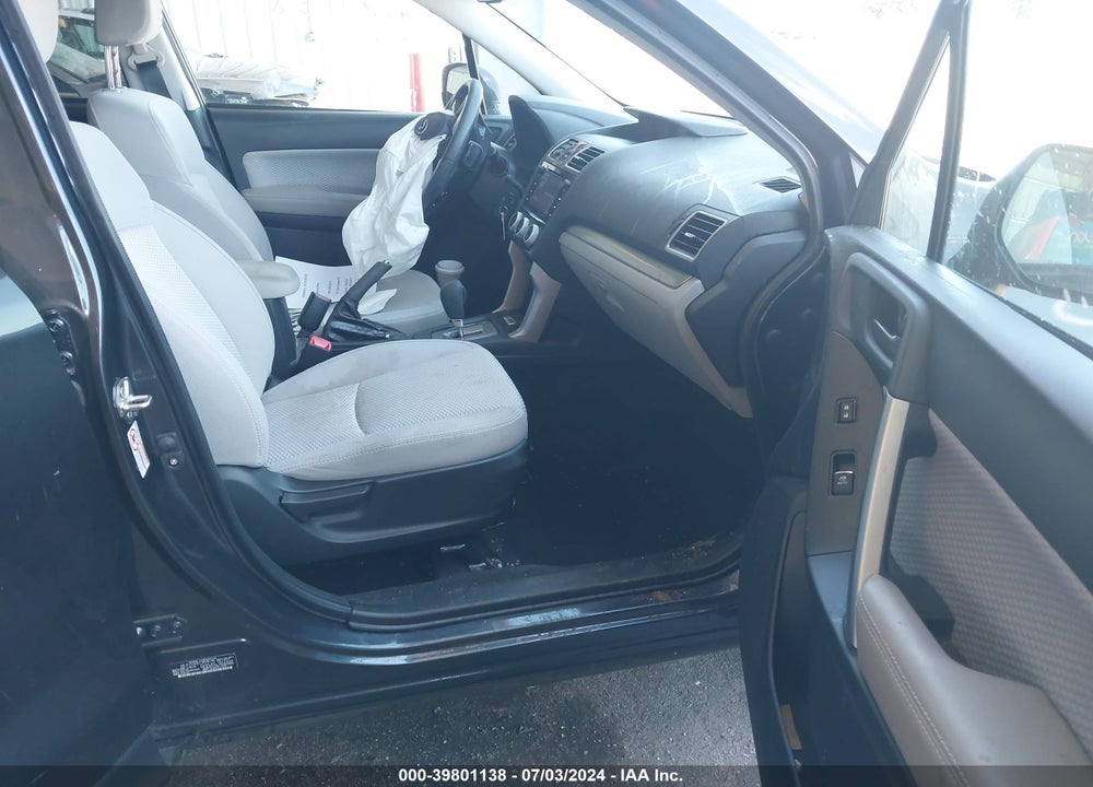 2018 SUBARU FORESTER 2.5I PREMIUM VIN: JF2SJAGC1JH596784
